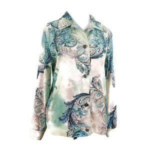 Impulse California Womens Small Jacket Style Shirt